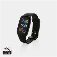 TRACKER CON CARDIOFREQUENZIMETRO IN TPU RICICLATO